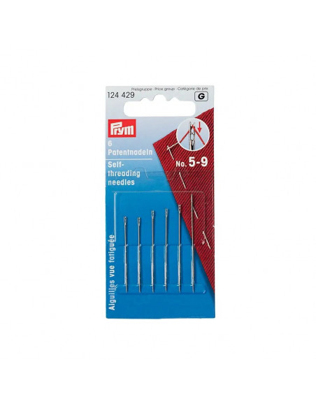 Aiguilles à coudre « vue fatiguée », No. 5-9 Aiguilles à coudre « vue fatiguée », No. 5-9