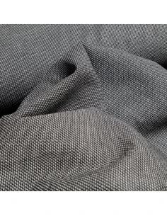 Tissu, Pied de Poule, Gris, Laize 140 cm, Mélange Laine Viscose 2