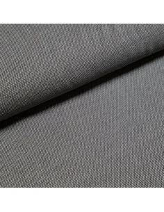 Tissu, Pied de Poule, Gris, Laize 140 cm, Mélange Laine Viscose