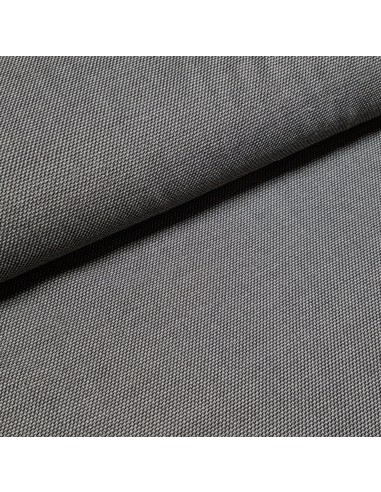 Tissu, Pied de Poule, Gris, Laize 140 cm, Mélange Laine Viscose