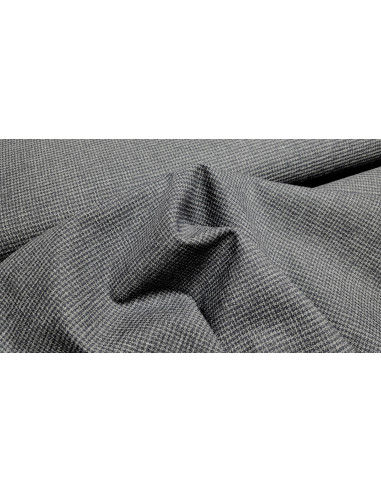 Toile pantalon piquée gris