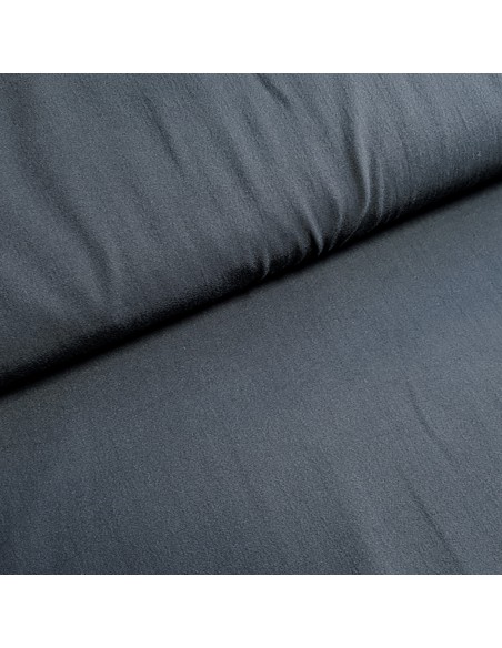 Tissu, Toile Unie, Marine, Laize 150 cm, 100% Polyester