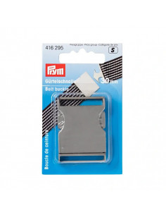 Boucle de ceinture, 30mm, argenté, mat