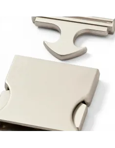 Boucle de ceinture Prym argentée 40 mm | Zephyr Tissus 2