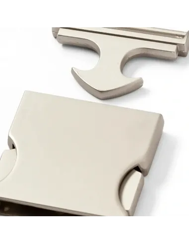Boucle de ceinture Prym argentée 40 mm | Zephyr Tissus