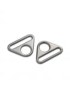 Anneau triangulaire Prym 30 mm noir brillant | Zephyr Tissus 2