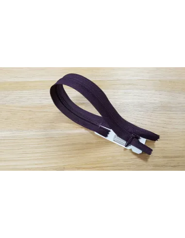 Fermeture invisible Prym Z41, prune 40 cm | Zephyr Tissus