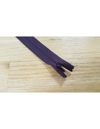 Fermeture invisible Prym Z41, prune 40 cm | Zephyr Tissus