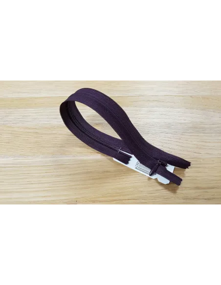 Fermeture invisible Prym Z41 prune 60 cm | Zephyr Tissus