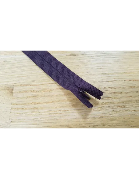 Fermeture invisible Prym Z41 prune 60 cm | Zephyr Tissus