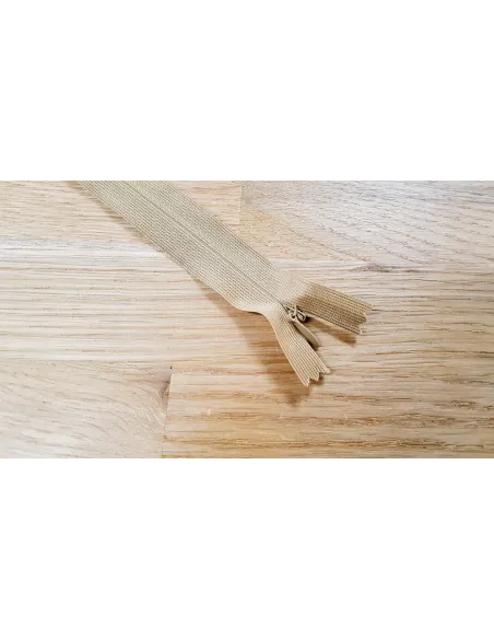 Fermeture invisible Prym Z41 beige 60 cm | Zephyr Tissus