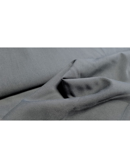 Toile toucher laine, gris anthracite
