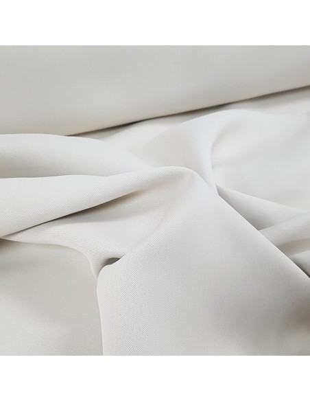 Tissu, Occultant Uni, Beige, Laize 140 cm, Polyester d'Ameublement