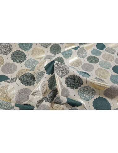 Aspect lin feuilles rondes