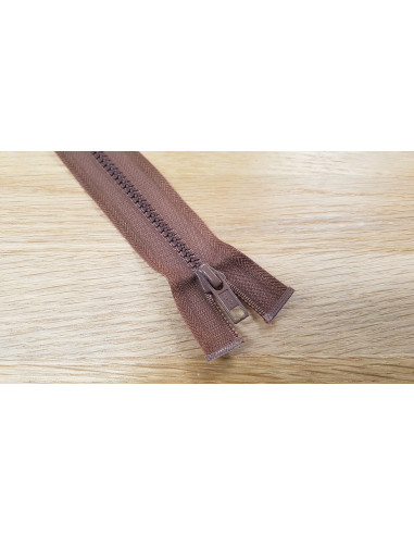 Fermeture Eclair Z54, Moulée, marron chocolat, 45cm