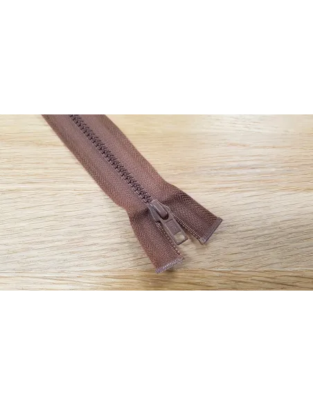 Fermeture à glissière Prym Z54 marron 45 cm | Zephyr Tissus
