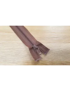 Fermeture à glissière Prym Z54 70 cm marron | Zephyr Tissus 2