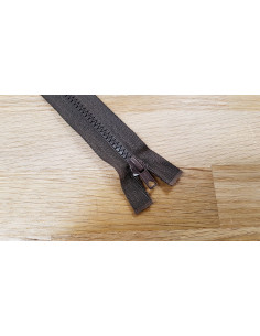 Fermeture Eclair Z54, Moulée, brou de noix, 55cm 2