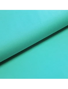 Tissu, Jersey Milano Uni, Bleu Turquoise, Laize 150 cm, Polyester Viscose Spandex Oeko-Tex