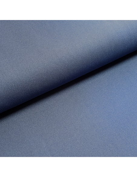 Tissu, Jersey Milano Uni, Bleu Marine, Laize 150 cm, Mélange Polyester Viscose Spandex Oeko-Tex