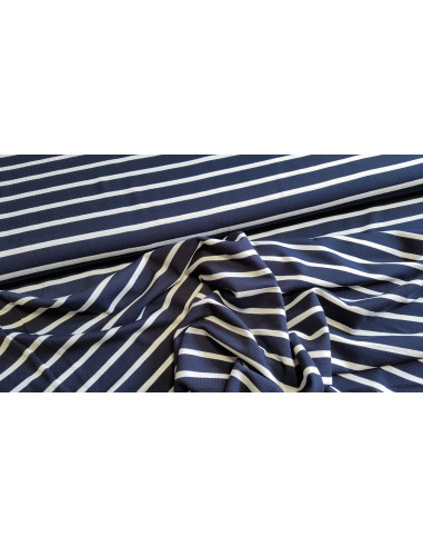 Jersey viscose rayures