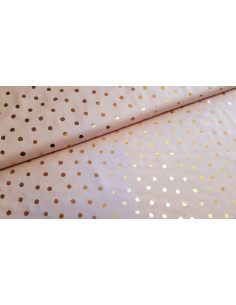 Viscose pois brillants