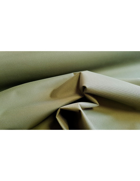 Toile à sac envers PVC vert kaki