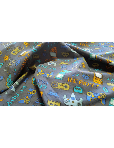 Jersey coton jeux vidéos