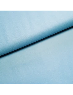 Tissu, Coton Gratté Uni (Pilou), Bleu Pétrole, Laize 142 cm, 100% Coton 165g/m²
