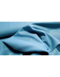 Pilou coton uni pétrole 2