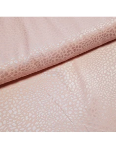 Tissu, Polyester Glossy Uni, Rose, Laize 148 cm, 98% Polyester 2% Spandex