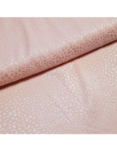 Tissu, Polyester Glossy Uni, Rose, Laize 148 cm, 98% Polyester 2% Spandex