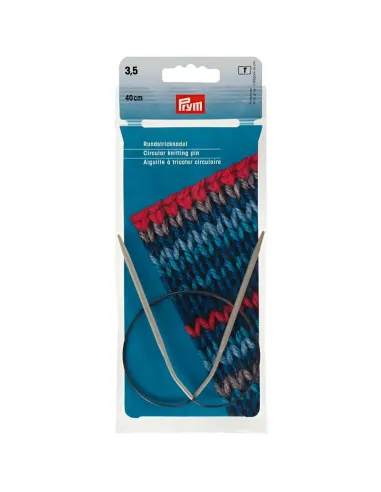 Aiguilles circulaires Prym 40 cm Ø 3,5 mm | Zephyr Tissus
