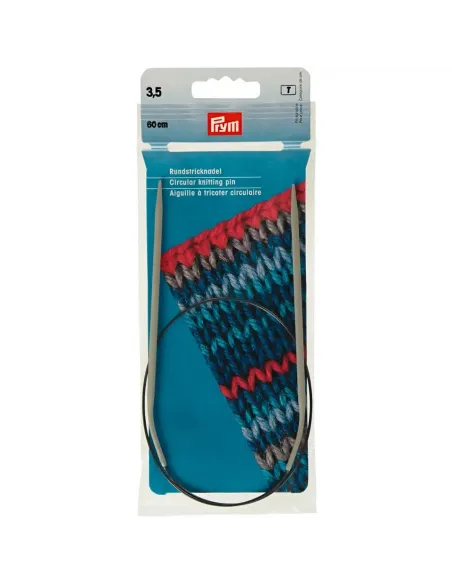 Aiguilles circulaires Prym 60 cm Ø 3,5 mm | Zephyr Tissus