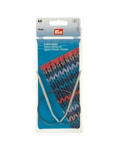 Aiguilles à tricoter circulaires Prym Ø 4 mm | Zephyr Tissus