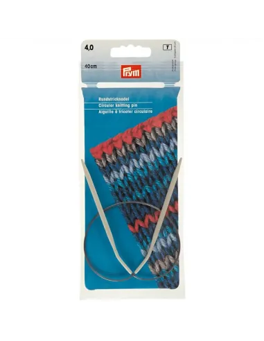 Aiguilles à tricoter circulaires Prym Ø 4 mm | Zephyr Tissus