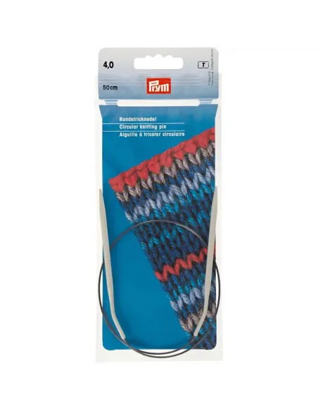 Aiguilles à tricoter circulaires Prym Ø 4 mm | Zephyr Tissus