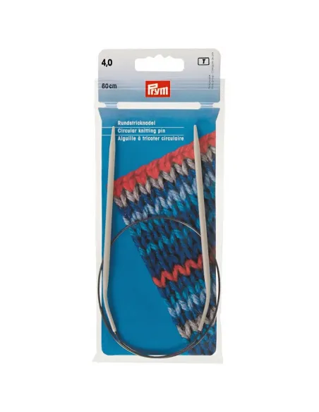 Aiguilles circulaires Prym 60 cm Ø 4 mm | Zephyr Tissus