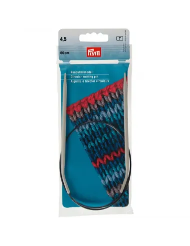Aiguilles circulaires Prym Ø 4,5 mm, 60 cm | Zephyr Tissus
