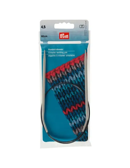 Aiguilles circulaires Prym Ø 4,5 mm, 60 cm | Zephyr Tissus