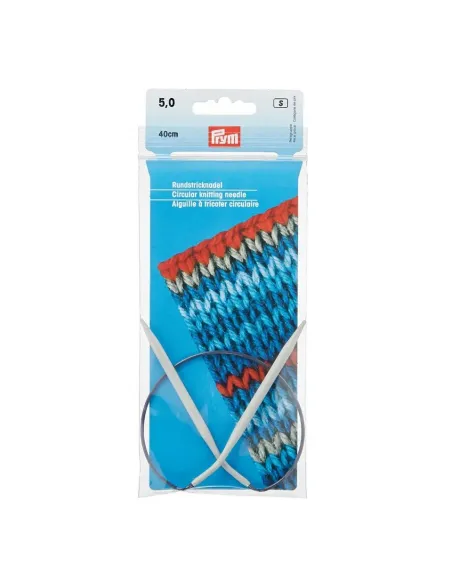 Aiguilles circulaires Prym Ø 5 mm, 40 cm | Zephyr Tissus