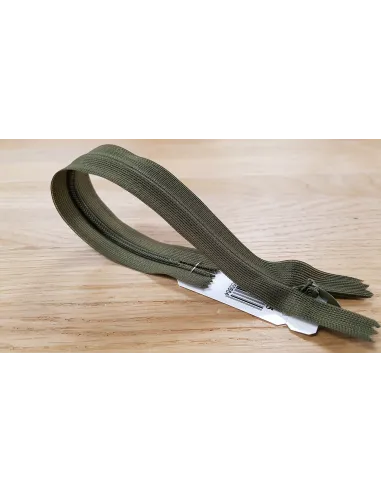 Fermeture invisible Prym Z41 22 cm kaki | Zephyr Tissus