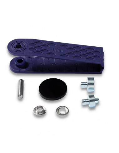 Œillets et rondelles, 5,0mm, argenté