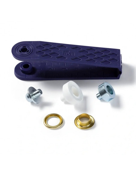 Œillets et rondelles, 8,0mm, doré