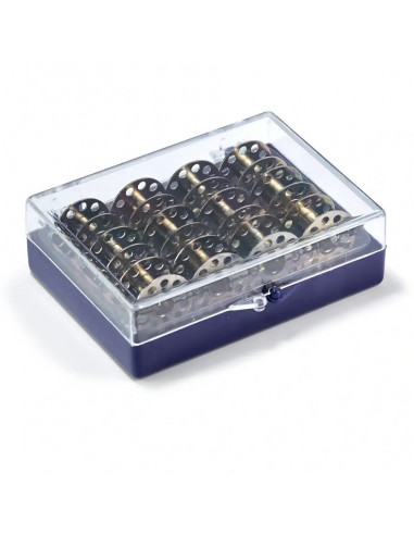 Boîte de rangement pour canettes avec 12 bobines métalliques CB