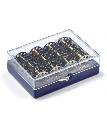 Boîte de rangement pour canettes avec 12 bobines métalliques CB