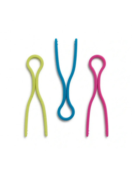 Porte-canettes plastique couleurs assorties