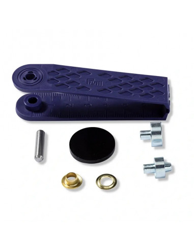 Œillets et rondelles, 5,0mm, doré