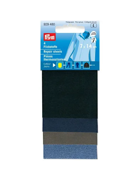 Pièces thermocollantes coton Prym 7x14 cm | Zephyr Tissus