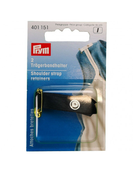 Attaches bretelles, noires